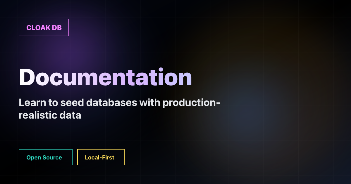 Keyboard Shortcuts | Cloak DB Documentation